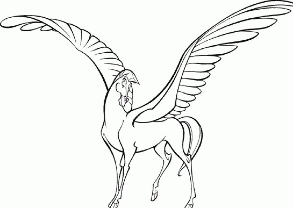 Pegasus Coloring Pages
 Free Printable Pegasus Coloring Pages For Kids