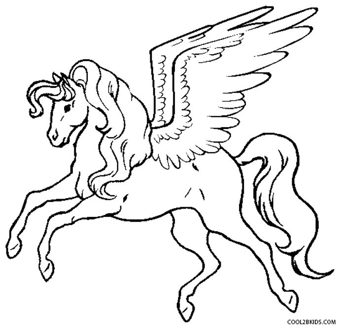 Pegasus Coloring Pages
 Printable Pegasus Coloring Pages For Kids