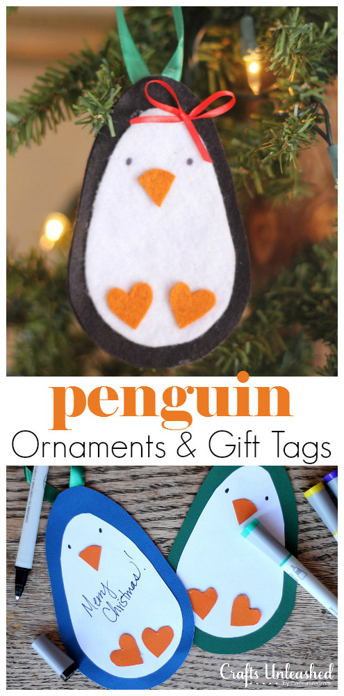 Penguins Gift Ideas
 DIY Ornaments & Penguin Gift Tags Crafts Unleashed