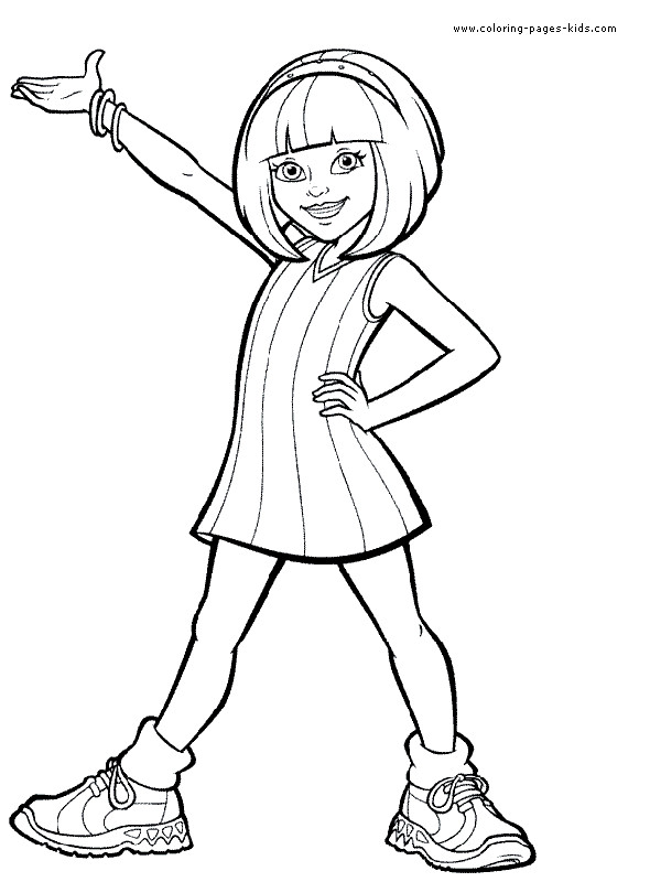 People Coloring Pages For Girls
 Girl color page Coloring pages for kids Family People