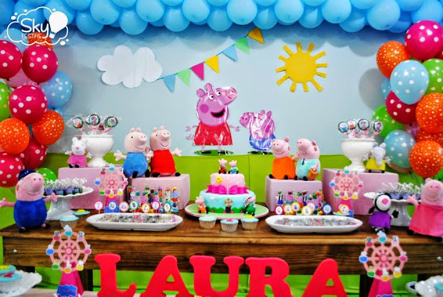 Best ideas about Peppa Pig Birthday Decorations
. Save or Pin Peppa Pig Party Little Wish Parties Now.