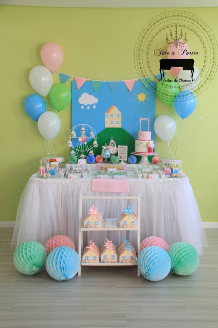 Best ideas about Peppa Pig Birthday Decorations
. Save or Pin Kara s Party Ideas Peppa Pig Themed Birthday Party Now.