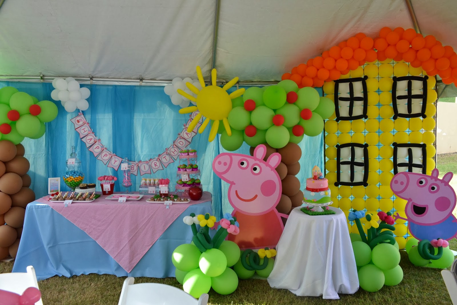 Best ideas about Peppa Pig Birthday Decorations
. Save or Pin Partylicious Events PR Peppa Pig Party Now.