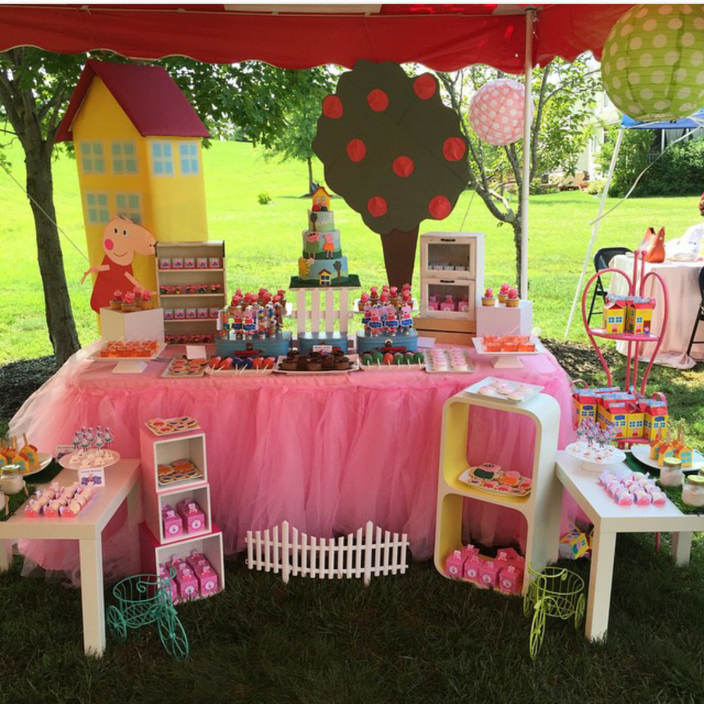 Best ideas about Peppa Pig Birthday Party Decorations
. Save or Pin Peppa pig themed party Birthday Party Ideas Now.