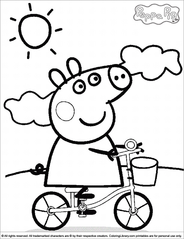 Peppa Pig Coloring Pages Pdf
 Peppa Pig Coloring Pages Coloring Home