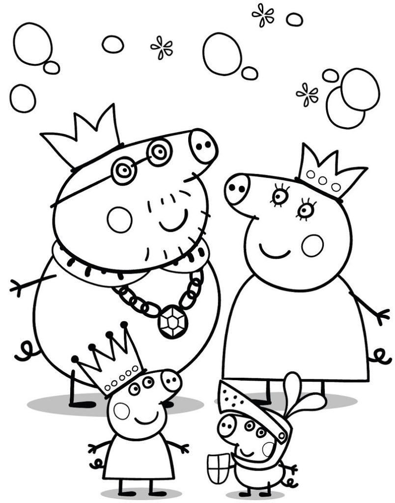 Peppa Pig Coloring Pages Pdf
 Coloring Pages Peppa Pig Colouring Pages For Kids