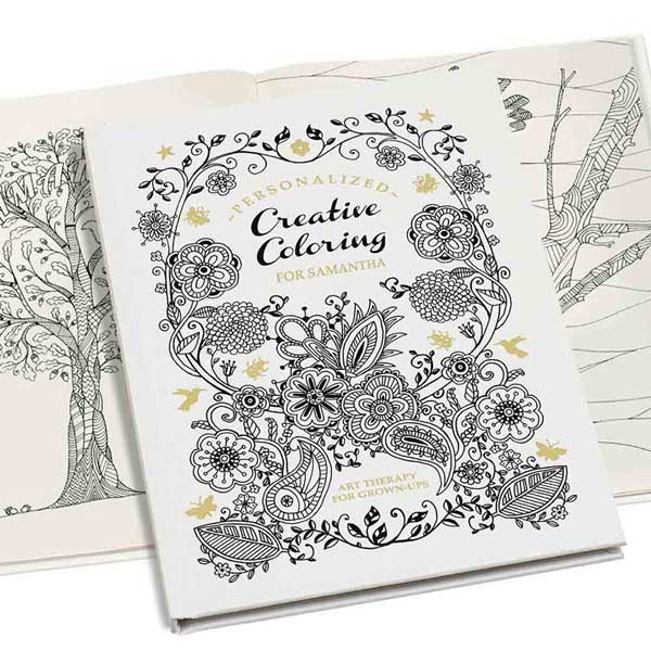 Personalized Adult Coloring Books
 Creative Colouring Book