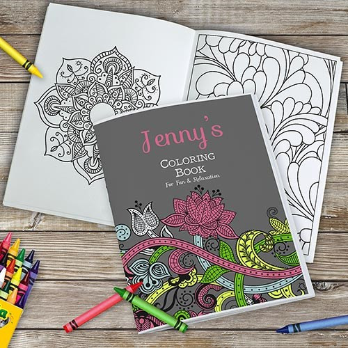 Personalized Adult Coloring Books
 personalized adult coloring book