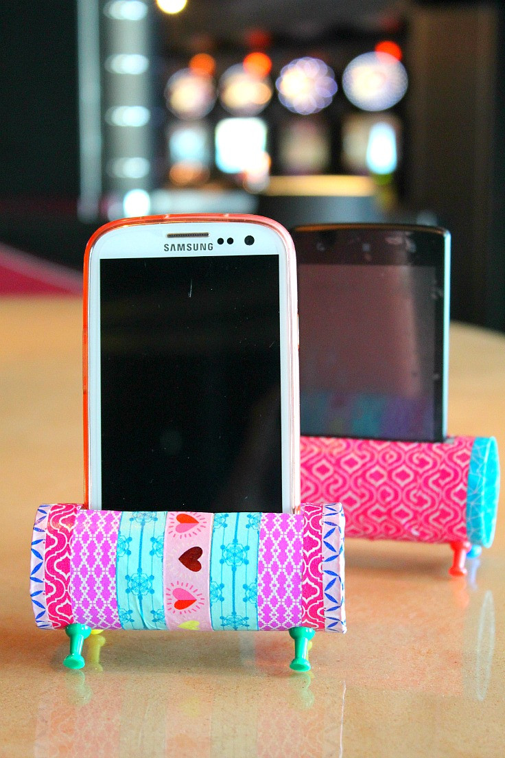 Best ideas about Phone Stands DIY
. Save or Pin Easy DIY Phone Holder using toilet paper rolls Now.
