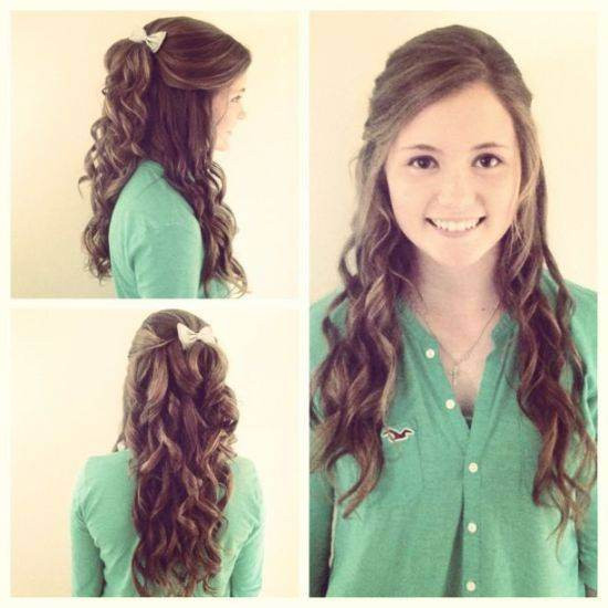 Picture Day Hairstyles For Curly Hair
 Curly Hairstyles For Picture Day