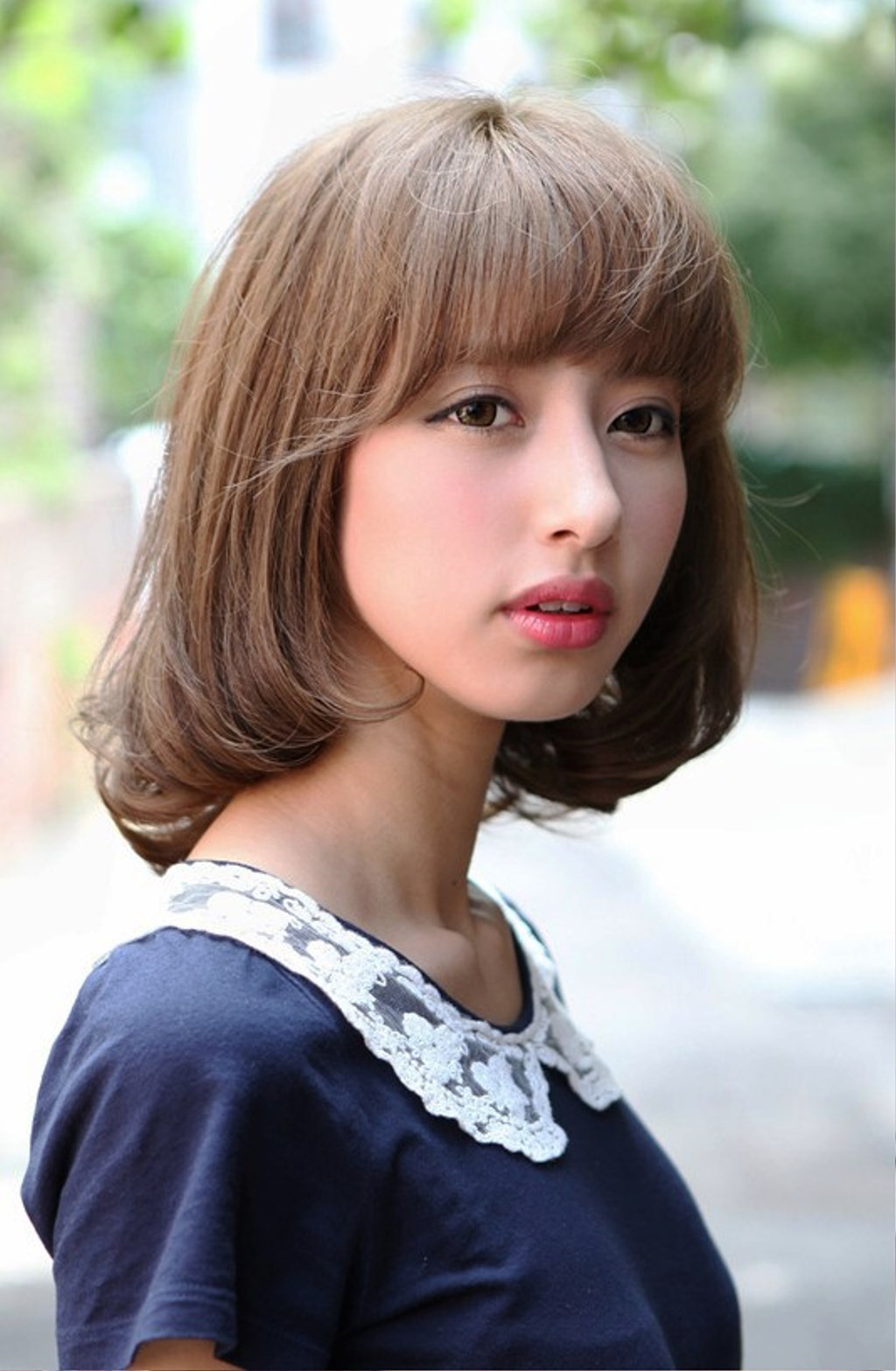 Pictures Of Hairstyles For Girls
 of Cute Japanese Bob Hairstyle For Girls