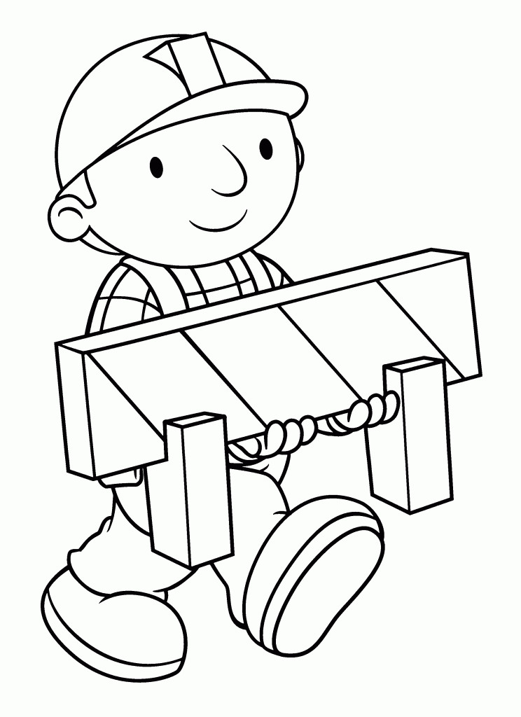 Pictures To Coloring Pages
 Free Printable Bob The Builder Coloring Pages For Kids