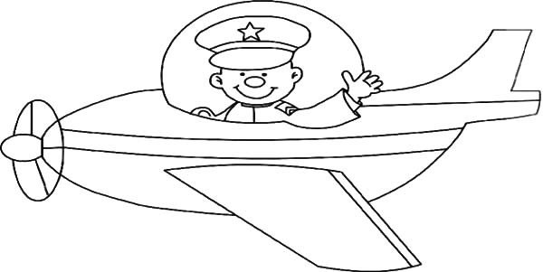 Pilot Coloring Pages For Kids
 Pilot Coloring Pages I Am The My Success Page