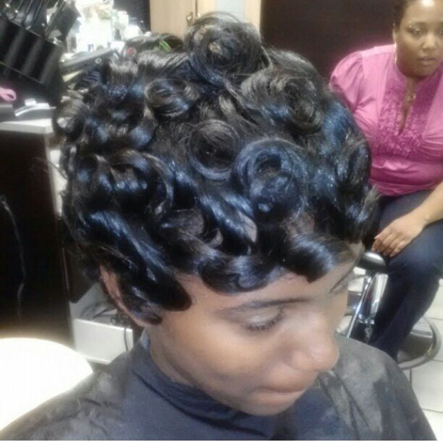 Pin Curl Hairstyles For Black Hair
 Pin Curls Short Black Hair Best Short Hair Styles