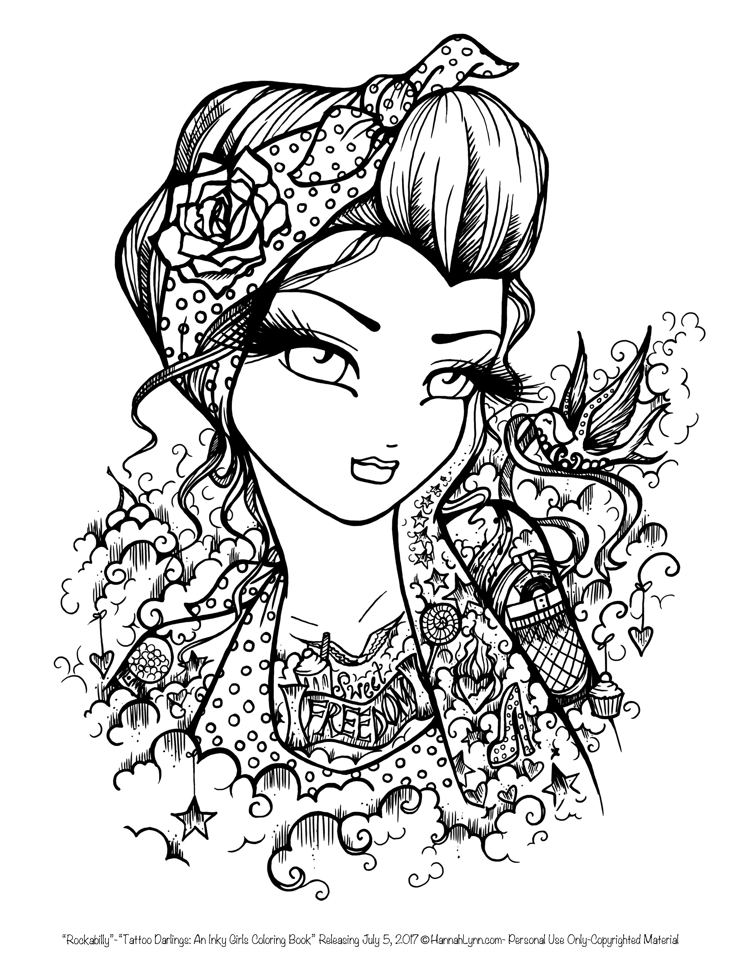 Pin Up Coloring Pages
 Pin Up Girl Coloring Pages Gallery Free Coloring Books