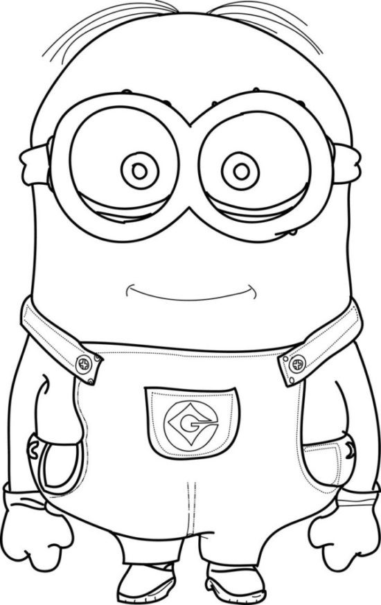Best ideas about Pink Out Coloring Pages For Teens
. Save or Pin Divertidas imágenes de Los Minions con dibujos para Now.