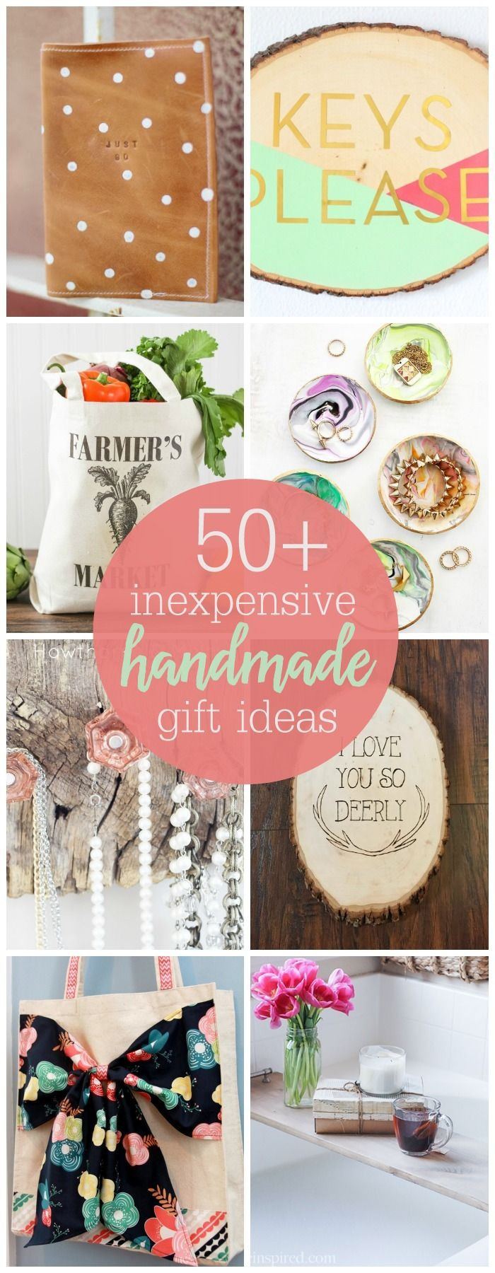 Best ideas about Pinterest DIY Gifts
. Save or Pin 50 Inexpensive Handmade Gifts for you to be inspired by Now.