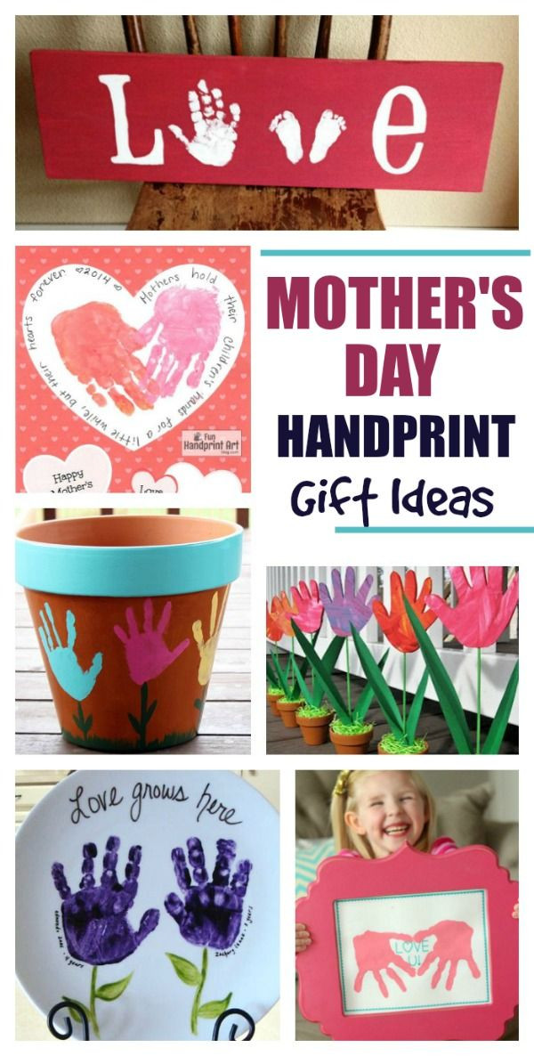 Pinterest Mothers Day Gift Ideas
 20 adorable handprint t ideas for Mother s Day