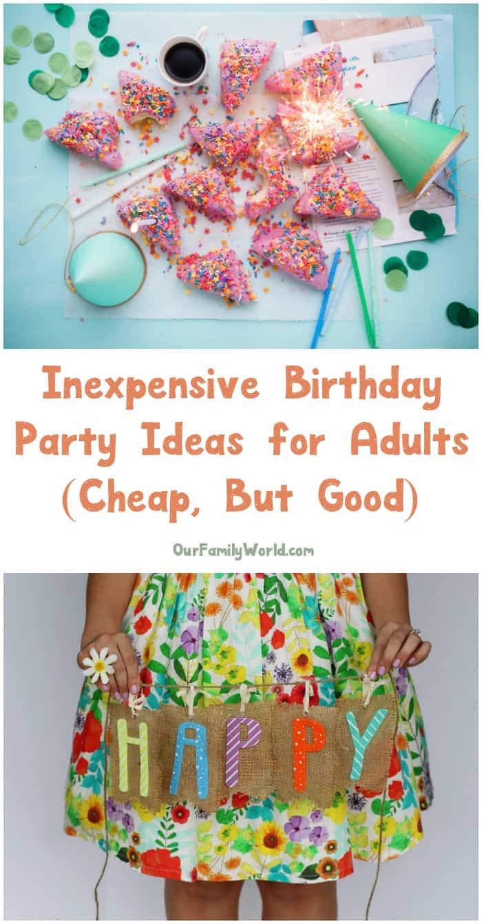 Pinterest Party Ideas For Adults
 Inexpensive Birthday Party Ideas for Adults The