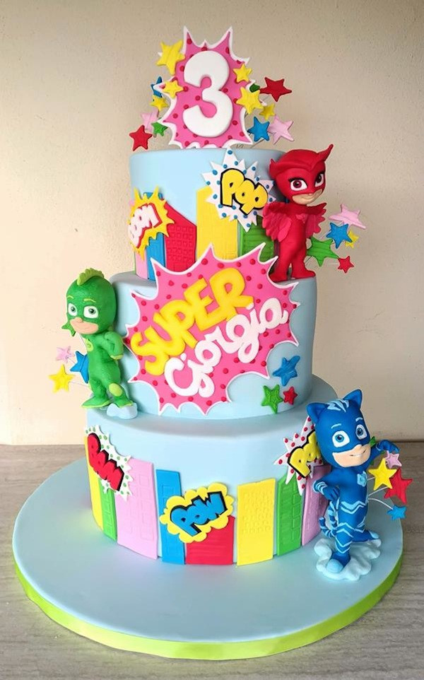 Pj Masks Birthday Cake Walmart
 Torta PJ Masks le torte decorate dei superpigiamini