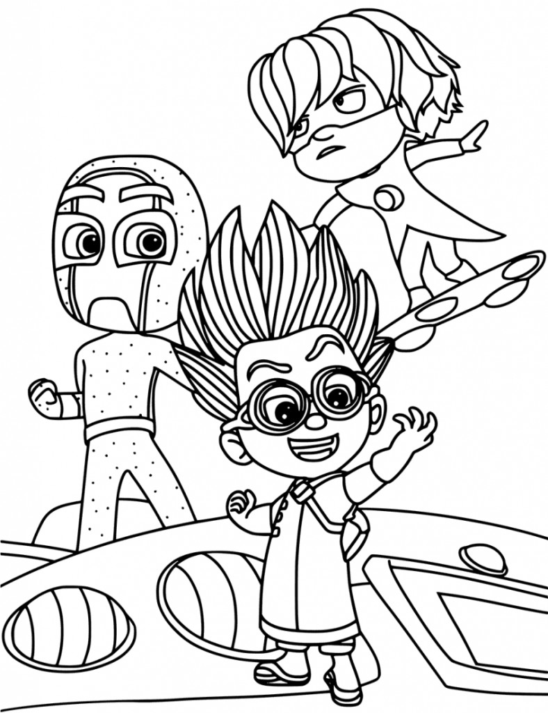 Pj Masks Coloring Book Pages
 PJ Masks Coloring Pages Best Coloring Pages For Kids