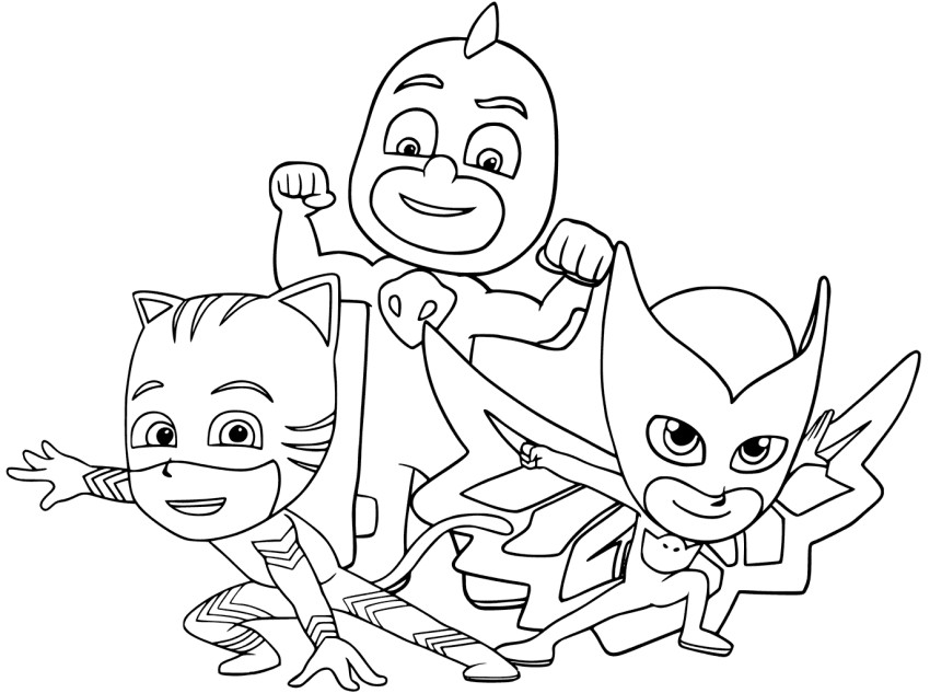 Pj Masks Coloring Book Pages
 PJ Masks Coloring Pages Best Coloring Pages For Kids