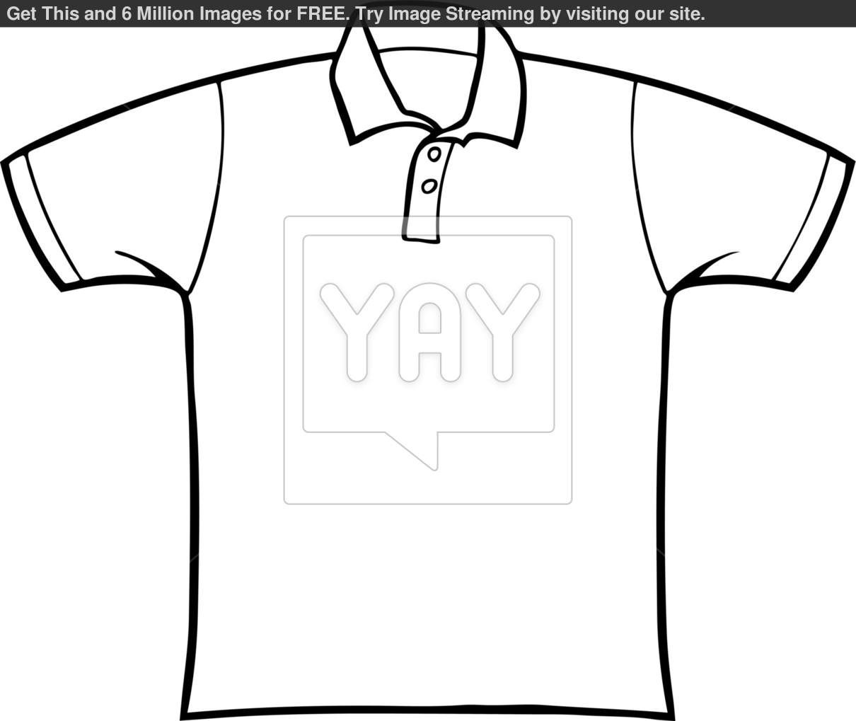 Plain Shirt Coloring Sheets For Girls
 Blank T Shirt Coloring Page thekindproject