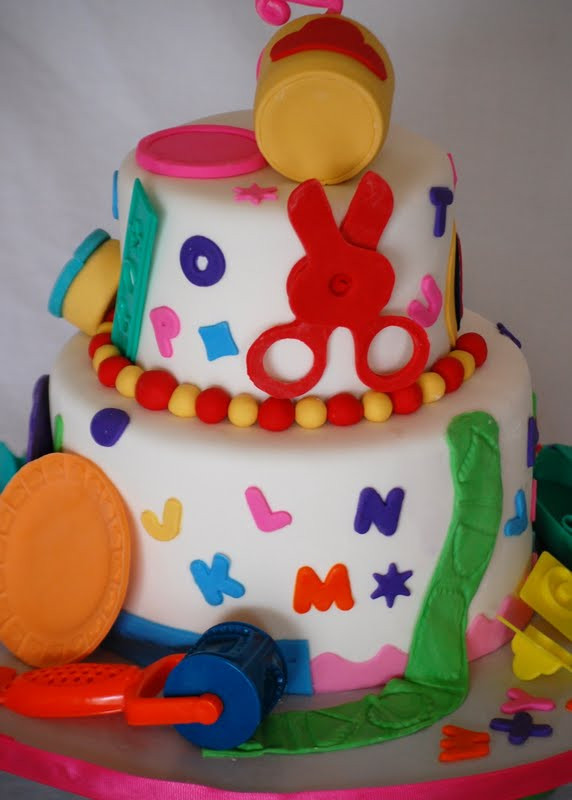 Play Doh Birthday Cake
 CakeFilley Play Doh Theme