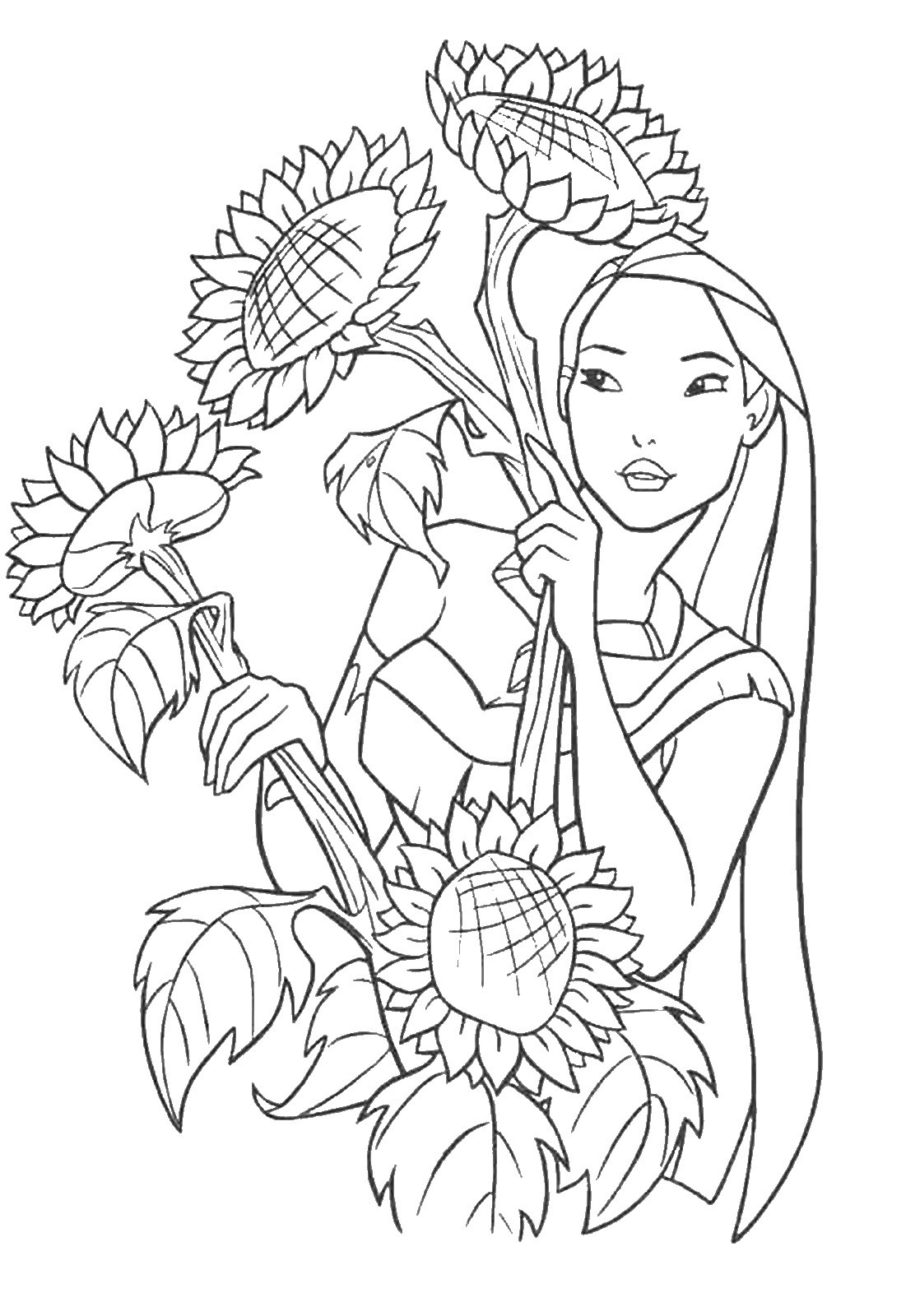 Pocahontas Coloring Pages
 Pocahontas Coloring Pages