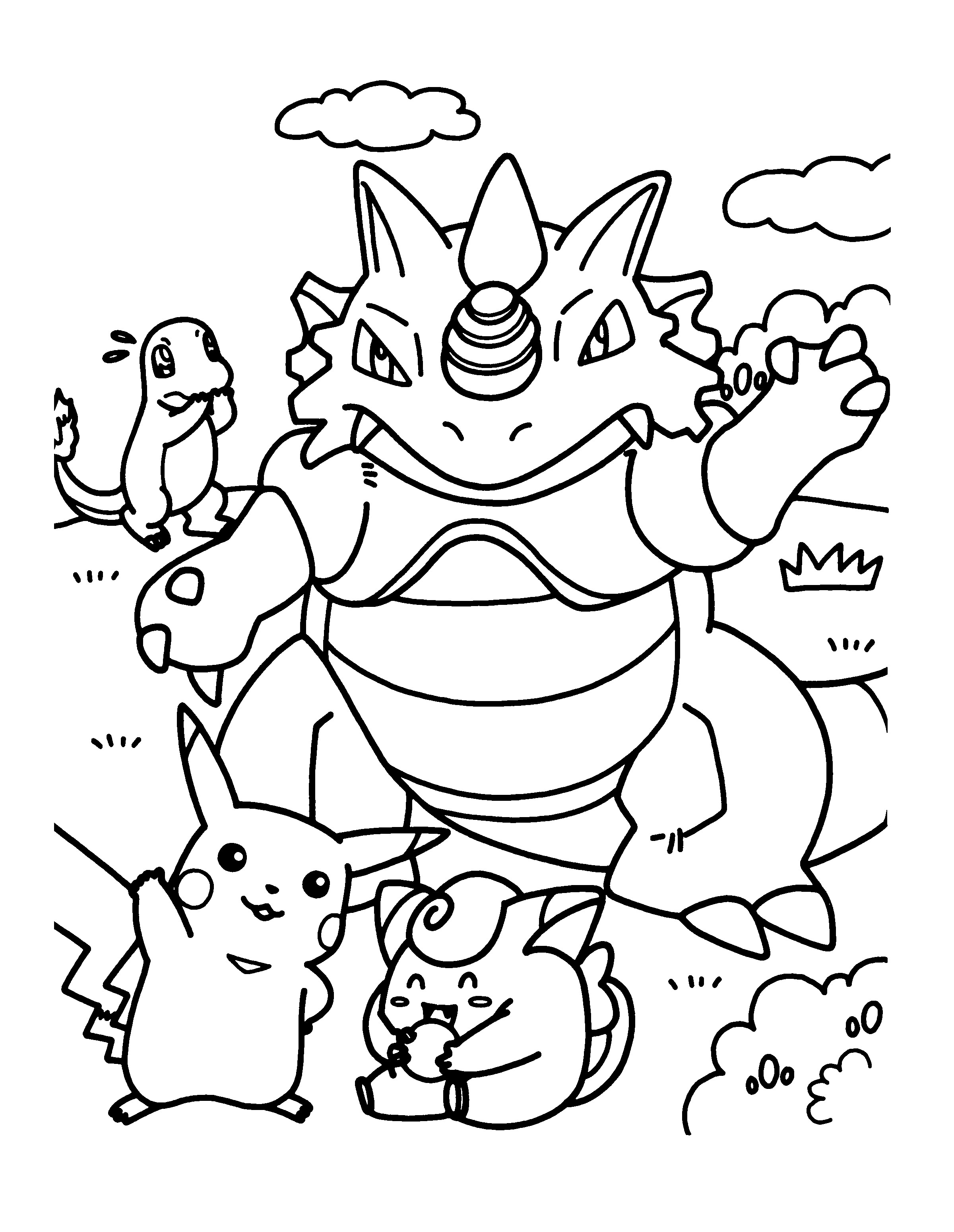 Pokeman Coloring Pages
 Pokemon Coloring Pages Join your favorite Pokemon on an