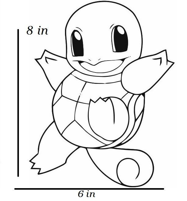 Pokemon Squirtle Coloring Pages
 Squirtle Coloring Page AZ Coloring Pages