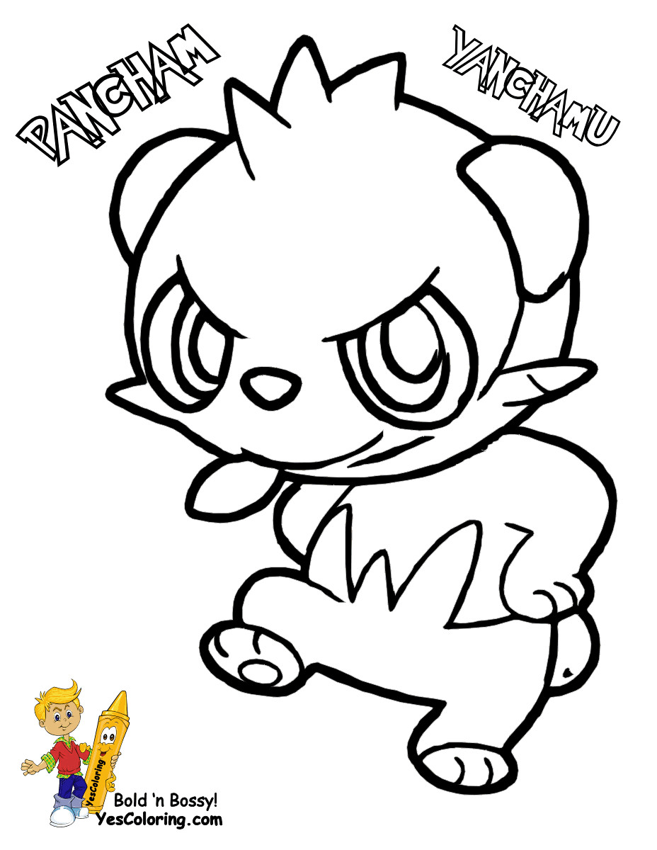 Pokemon Xy Coloring Pages
 Spectacular Pokemon X and Y Chespin Swirlix