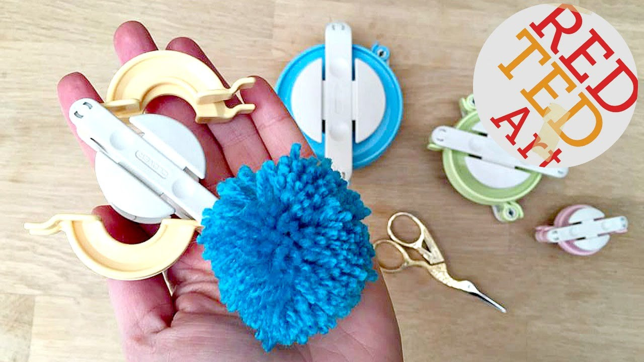 Pom Pom Maker DIY
 Clover Pom Pom Maker Tutorial Easy Pom Pom DIY