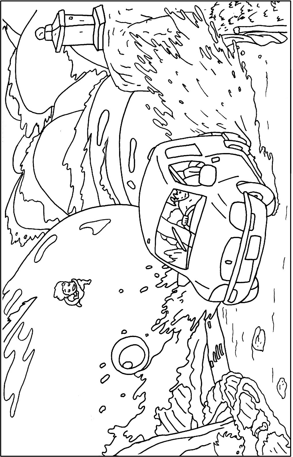 Ponyo Coloring Pages
 Kiki And Ponyo Coloring Pages Coloring Pages