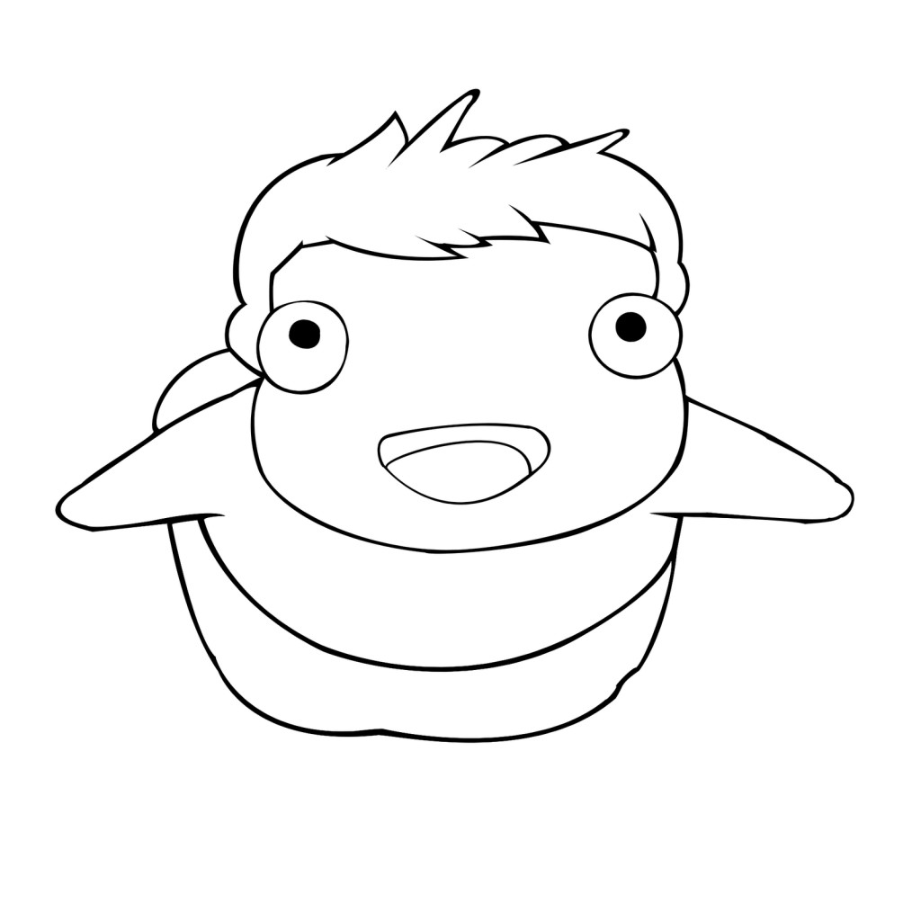 Ponyo Coloring Pages
 coloring pages of ponyo by oliver – Free Printables