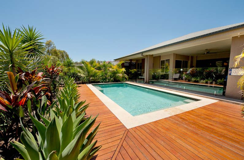 Best ideas about Pool Deck Ideas For Inground Pools
. Save or Pin Inground Pool Decking Ideas Now.