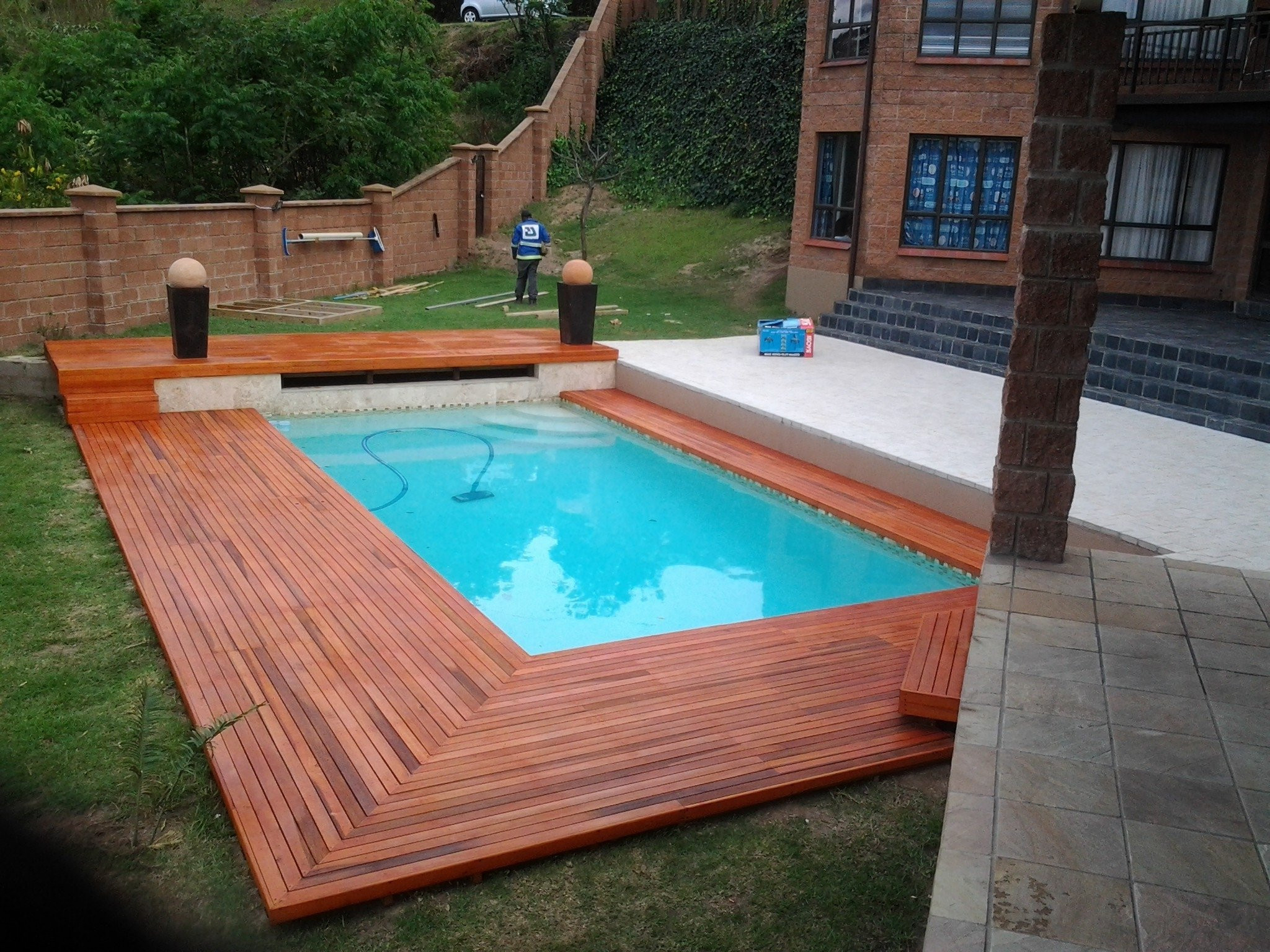 Best ideas about Pool Deck Ideas For Inground Pools
. Save or Pin Reviews Semi Inground Pool Ideas And Accessories — The Now.