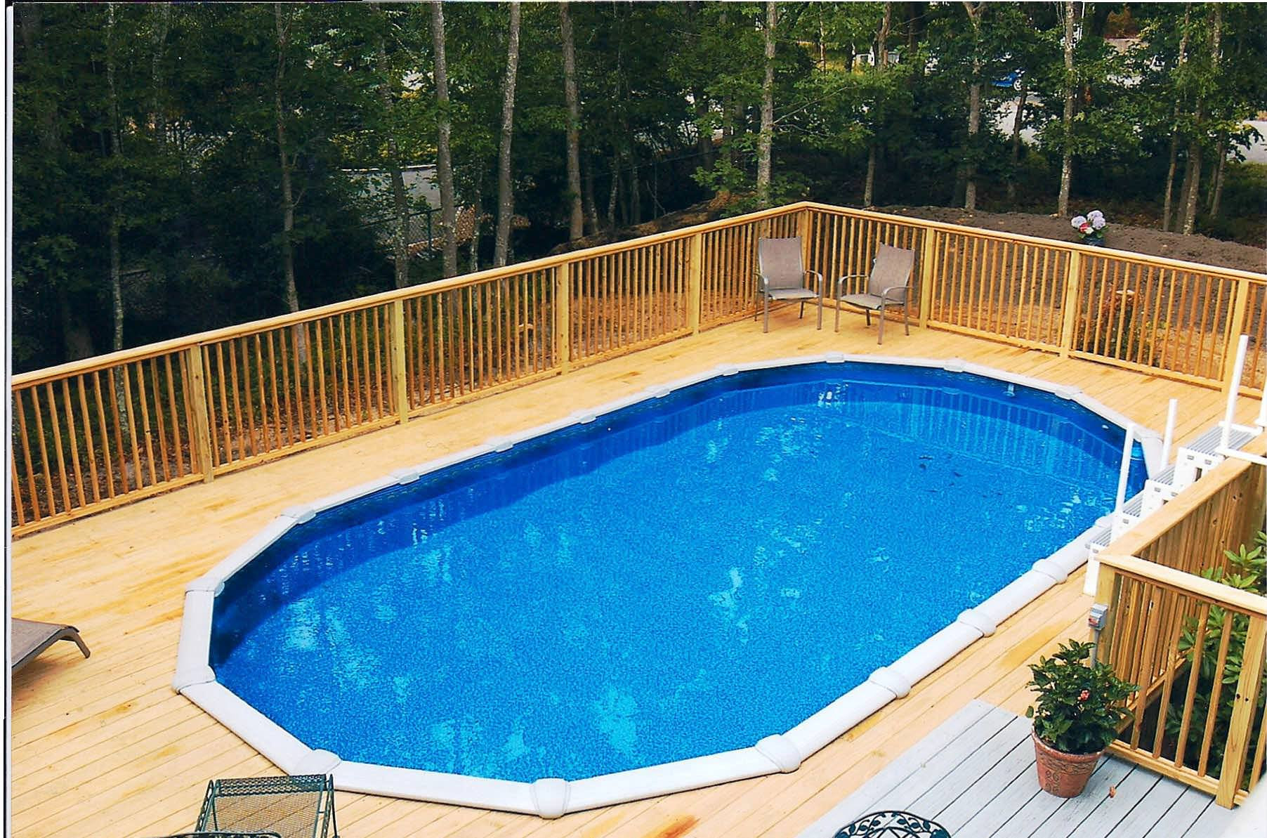 Best ideas about Pool Deck Ideas For Inground Pools
. Save or Pin Reviews Semi Inground Pool Ideas And Accessories — The Now.
