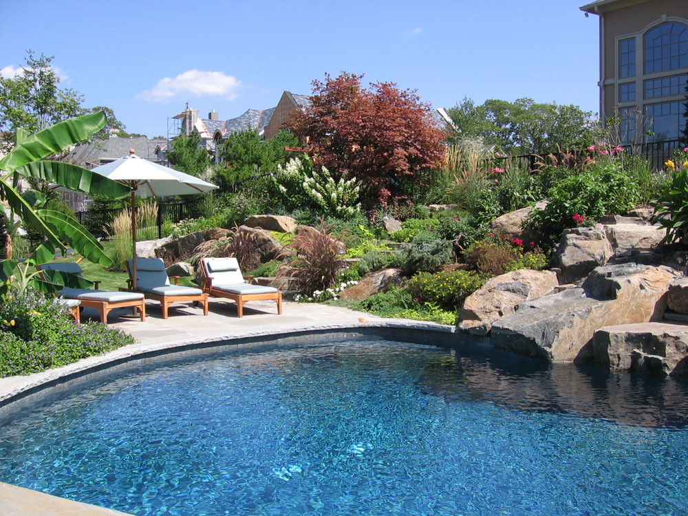 Best ideas about Pool Landscape Ideas
. Save or Pin Landscaping Ideas By NJ Custom Pool & Backyard Design Expert Now.