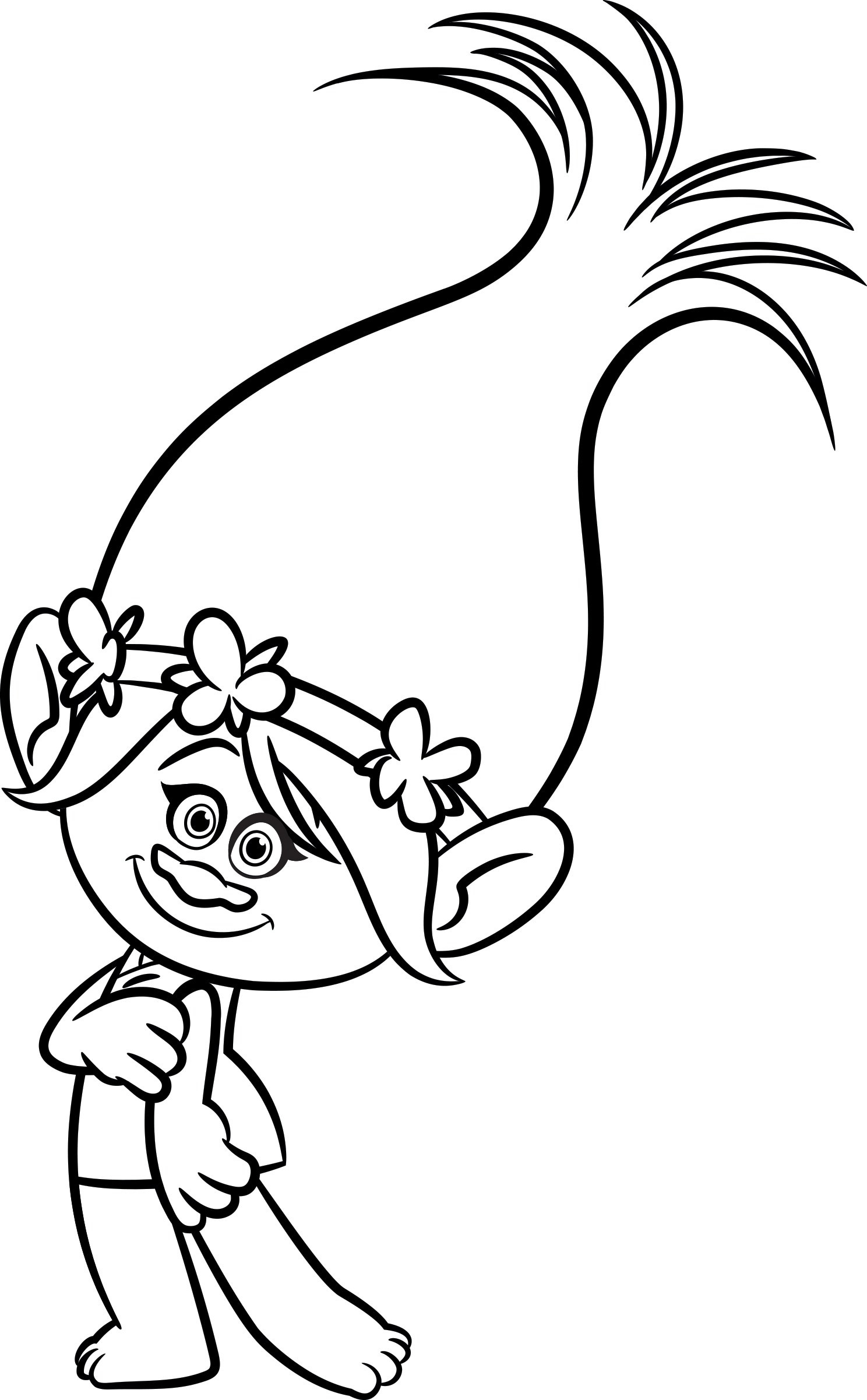 Poppy Trolls Coloring Pages
 Trolls Movie Coloring Pages Best Coloring Pages For Kids