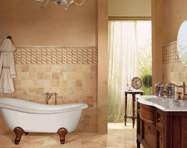 Best ideas about Porcelain Bathroom Tile
. Save or Pin Porcelain Tile Bathroom Traditional Bathroom other Now.