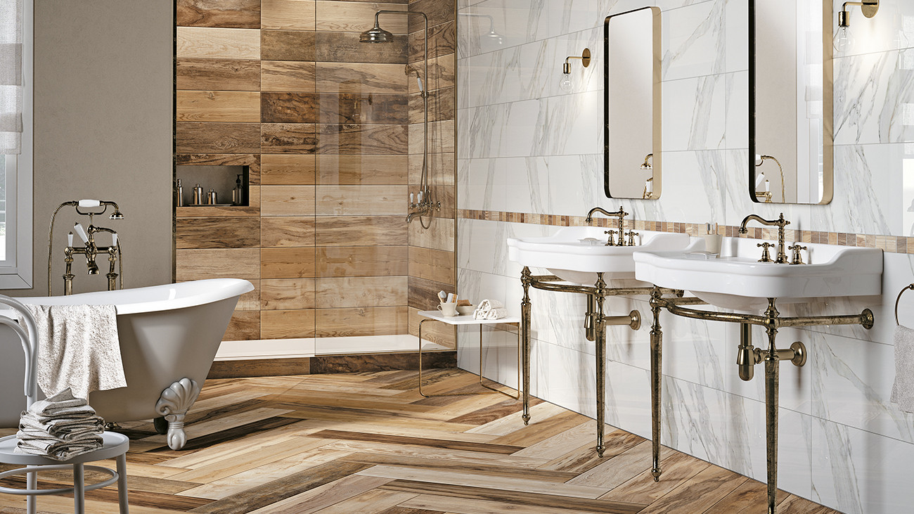 Best ideas about Porcelain Bathroom Tile
. Save or Pin Choosing wood look porcelain tiles as a new option for Now.