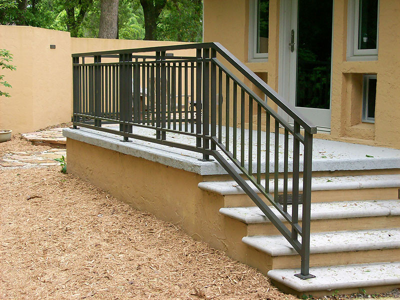 Best ideas about Porch Stair Railing
. Save or Pin Exterior Railing Metal fabrication aluminum fabrication Now.
