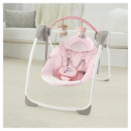 Best ideas about Portable Baby Swing
. Save or Pin Ingenuity fort 2 Go Portable Baby Swing Audrey Tar Now.