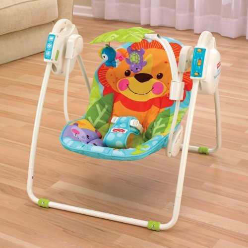 Best ideas about Portable Baby Swing
. Save or Pin Fisher Price Precious Planet Blue Sky Take Along Portable Now.