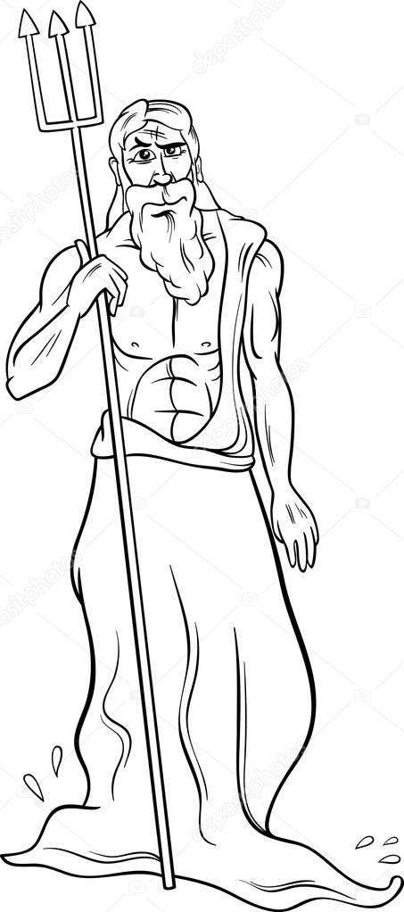 Poseidon Coloring Pages
 poseidon coloring pages