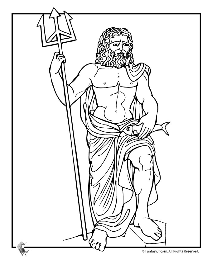 The Best Ideas for Poseidon Coloring Pages - Best Collections Ever ...