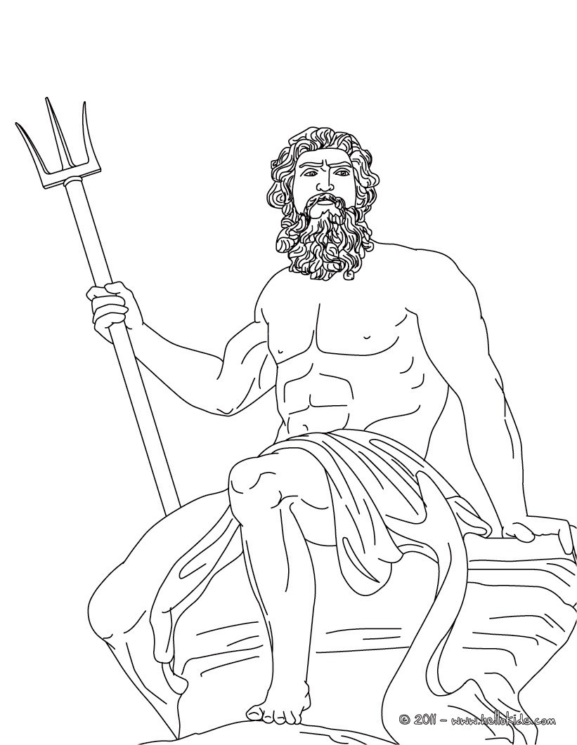 The Best Ideas for Poseidon Coloring Pages - Best Collections Ever ...