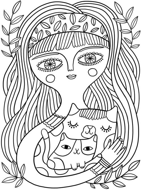 Posh Coloring Book
 Best Coloring Books for Cat Lovers Cleverpedia