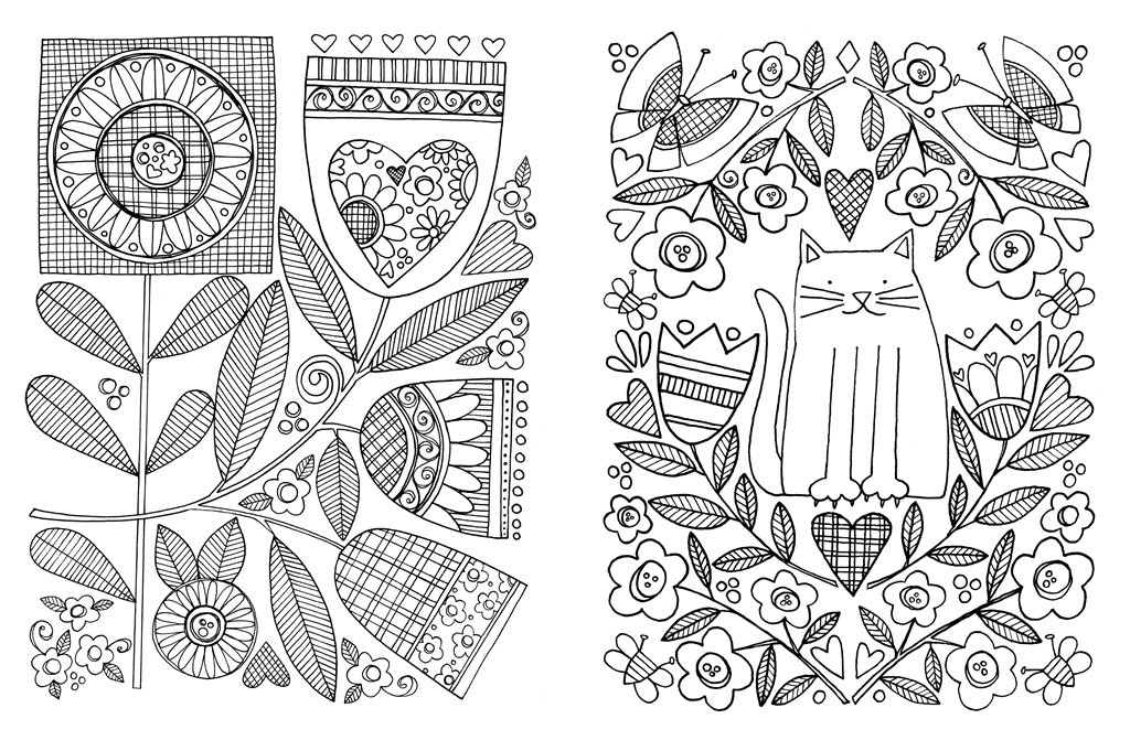 Posh Coloring Book
 Posh Adult Coloring Book Inspired Garden Soothing Designs